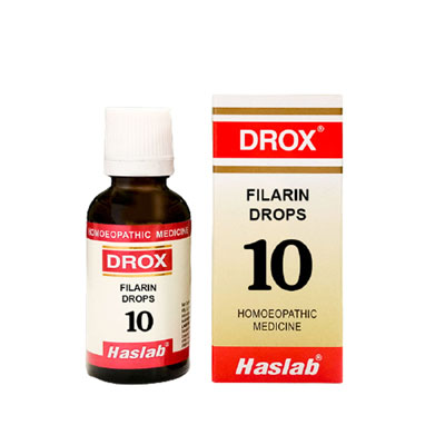 HSL DROX 10 FILARIN DROPS (FILARIASIS, HYDROCOEL) (30ml)