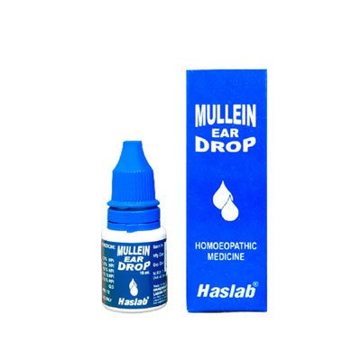HSL MULLEIN EAR DROPS (Earache, watery, purulent discharges and deafness) (10ml)