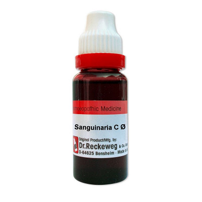 Dr. Reckeweg Sanguinaria Canadensis 1X (Q) 20ML