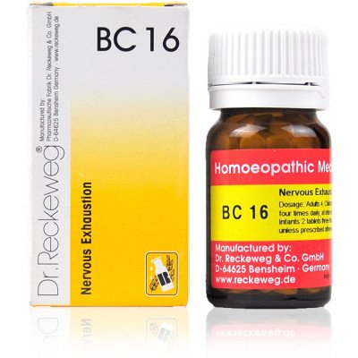 Dr. Reckeweg Bio Combination 16 (20g) Nervous Exhaustion