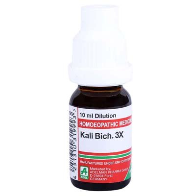 Adel Pekana Kali Bichromicum 3X (10ml)