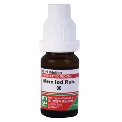 Adel Pekana Mercurius Iodatus Ruber 30 (10ml)
