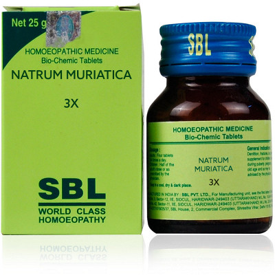 SBL Natrum Muriaticum 3X (25g)