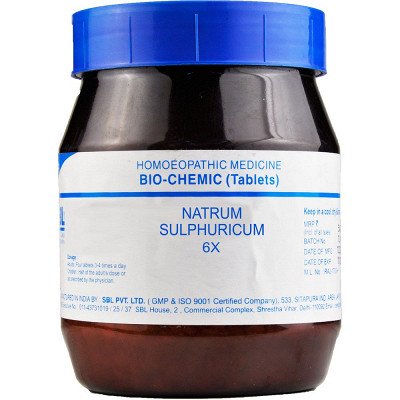 SBL Natrum Sulphuricum 6X (450g)