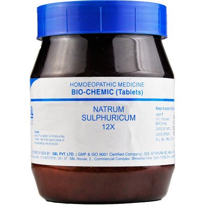 SBL Natrum Sulphuricum 12X (450g)