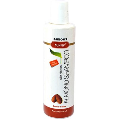 Bakson Sunny Almond Shampoo with Aloe Vera (150ml)