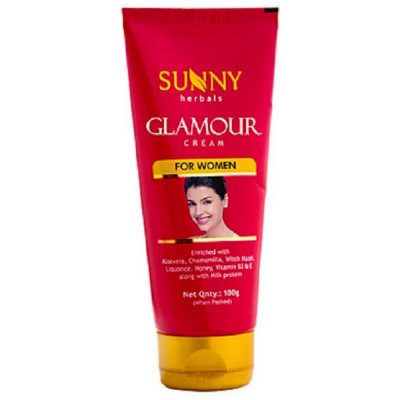 Bakson Sunny Herbals Glamour Cream (For Women)  ( (100g)