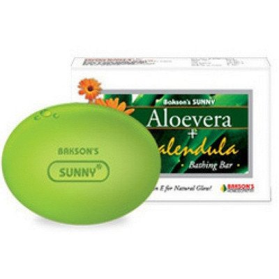 Bakson Sunny Aloevera Calendula Soap (75g)