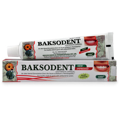 Bakson Baksodent Toothpaste (Saunf Flavour) (100g)