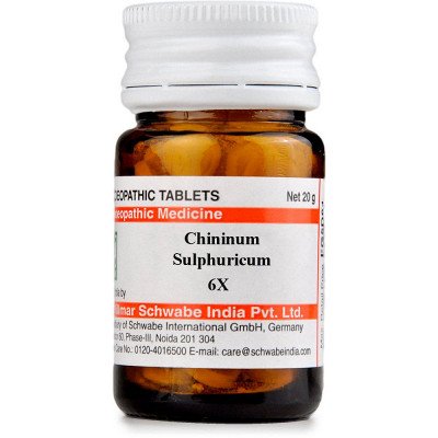 Willmar Schwabe India Chininum Sulphuricum 6X (20g)