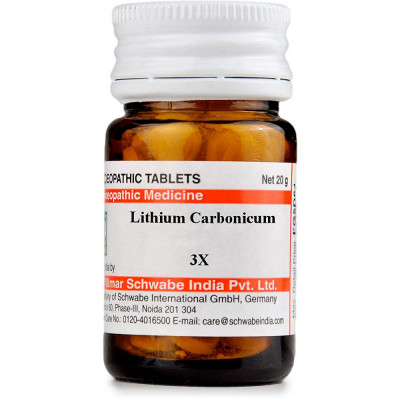  Willmar Schwabe India Lithium Carbonicum 3X (20g)
