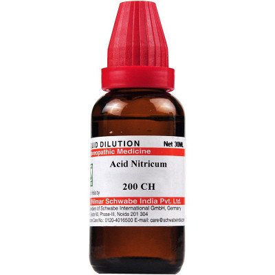 Willmar Schwabe India Acid Nitricum 200 CH (30ml)