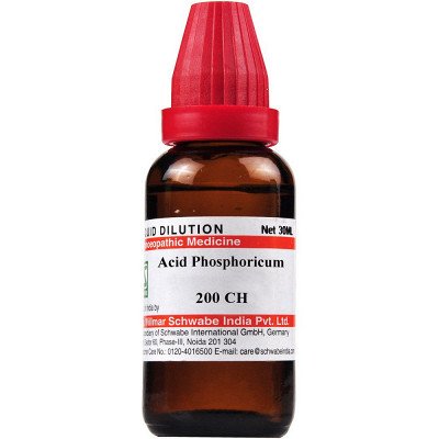 Willmar Schwabe India Acid Phosphoricum 200 CH (30ml)