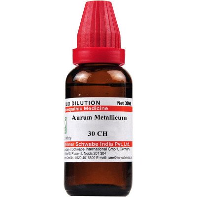 Willmar Schwabe India Aurum Metallicum 30 CH (30ml)
