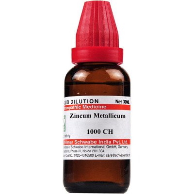 Willmar Schwabe India Zincum metallicum 1M CH (30ml)
