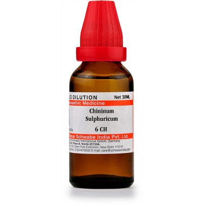 Willmar Schwabe India Chininum Sulphuricum 6 CH (30ml)