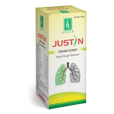 Adven JUSTIN COUGH SYRUP (Ideal Cough Reliver) (100ml)