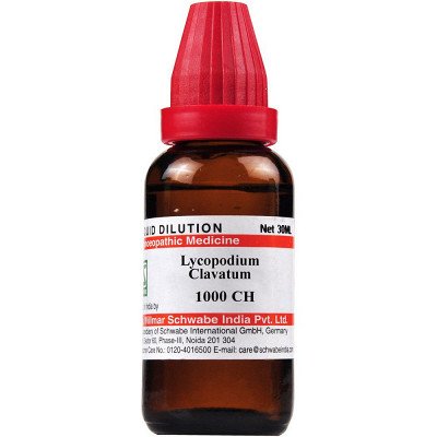 Willmar Schwabe India Lycopodium Clavatum 1M CH (30ml)