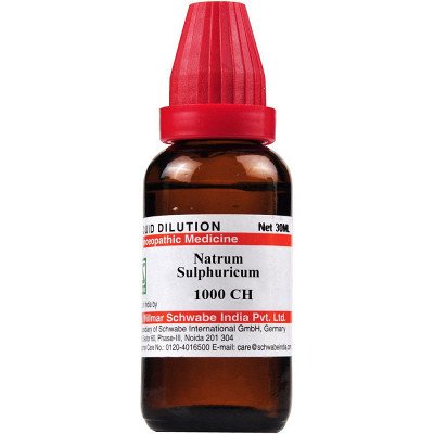 Willmar Schwabe India Natrum sulphuricum 1M (30ml)