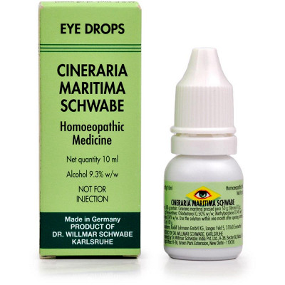 Willmar Schwabe Germany Cineraria Maritima Eye Drops (Alcohol Free) (10ml)