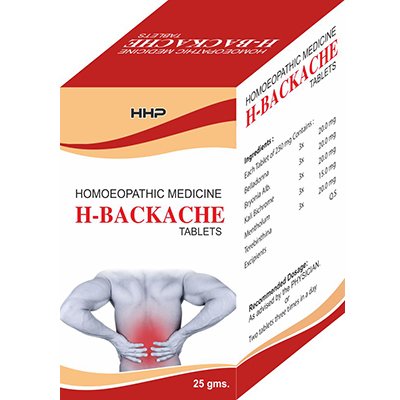 HHP H-BACKACHE TAB (25GM)