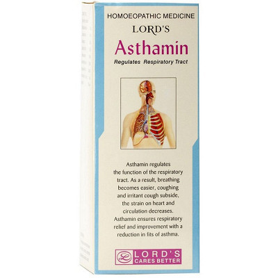 Lords Asthamin Syrup (180ml)