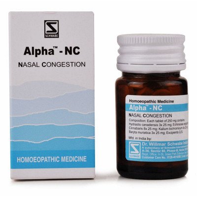 Willmar Schwabe India Alpha NC (Nasal Congestion) (40tab)