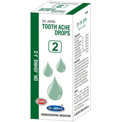 Dr John J 2 Tooth Ache Drops (30ml)