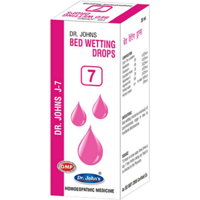 Dr John J 7 Bed Wetting Drops (30ml)