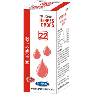 Dr John J 22 Herpes Drops (30ml)