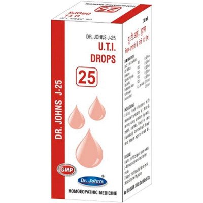 Dr John J 25 U.T.I Drops (30ml)