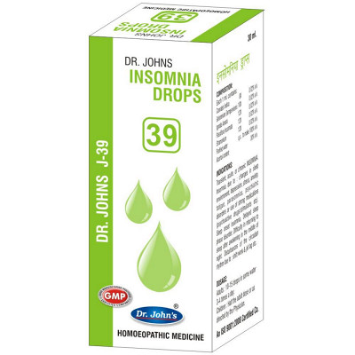 Dr John J 39 Insomnia Drops (30ml)
