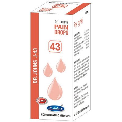 Dr John J 43 Pain Drops (30ml)