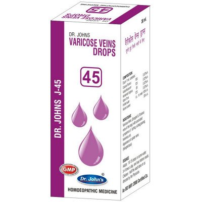 Dr John J 45 Varicose Veins Drops (30ml)