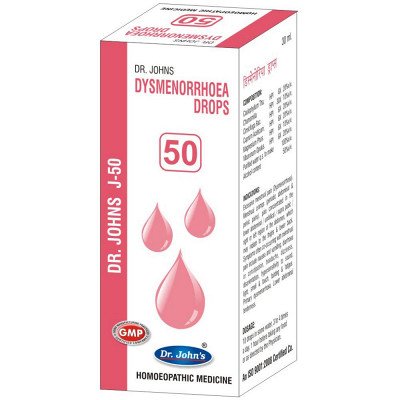 Dr John J 50 Dysmenorrhoea Drops (30ml)