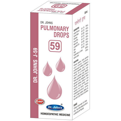 Dr John J 59 Pulmonary Drops (30ml)