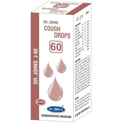 Dr John J 60 Cough Drops (30ml)